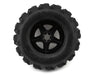 UpGrade RC 10003 Saw Blade 2.8" Pre-Mounted Off-Road Tires with 5-Star Wheels (2 Pack)