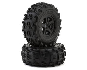 UpGrade RC 10003 Saw Blade 2.8" Pre-Mounted Off-Road Tires with 5-Star Wheels (2 Pack)