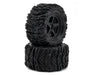 UpGrade RC 10004 Low-Pro BELTED Dirt Claw 2.8" Pre-Mounted All-Terrain Tires (2 Pack)