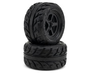 UpGrade RC 10005 Low-Pro BELTED Street Radials 2.8" Pre-Mounted On-Road Tires (2 Pack)
