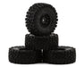 UpGrade RC 10009 Desert Claw Pre-Mounted Tires for ARRMA® Mojave Grom™ (4 Pack)