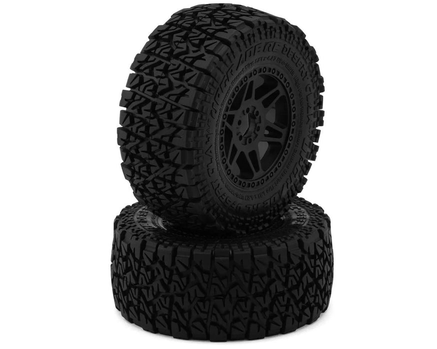 UpGrade RC 10019 Desert Claw SC 2.2/3.0" Pre-Mounted Short Course Truck Tires (2 Pack)