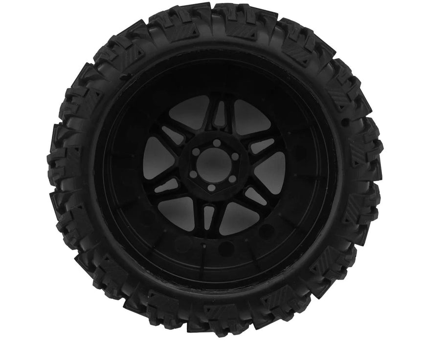 UpGrade RC 10020 Dirt Claw SC 2.2/3.0" Pre-Mounted BELTED Short Course Truck Tires (2 Pack)