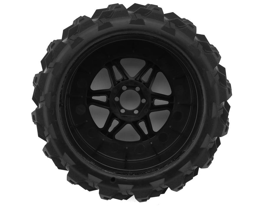 UpGrade RC 10022 Saw Blade SC 2.2/3.0" Pre-Mounted Short Course Truck Tires (2 Pack)