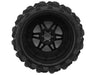 UpGrade RC 10022 Saw Blade SC 2.2/3.0" Pre-Mounted Short Course Truck Tires (2 Pack)