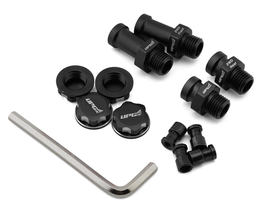 UpGrade RC 11014 Black Aluminum 17mm Hex Conversion for Traxxas® Stampede® 2WD
