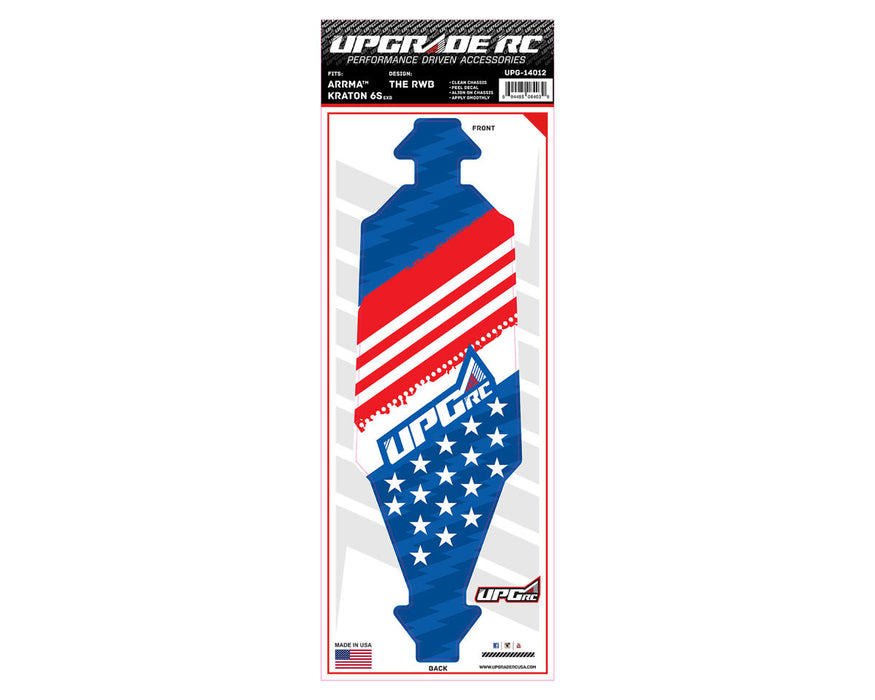 UpGrade RC 14012 Chassis Protector for Arrma® Kraton® 6S EXB (The RWB)