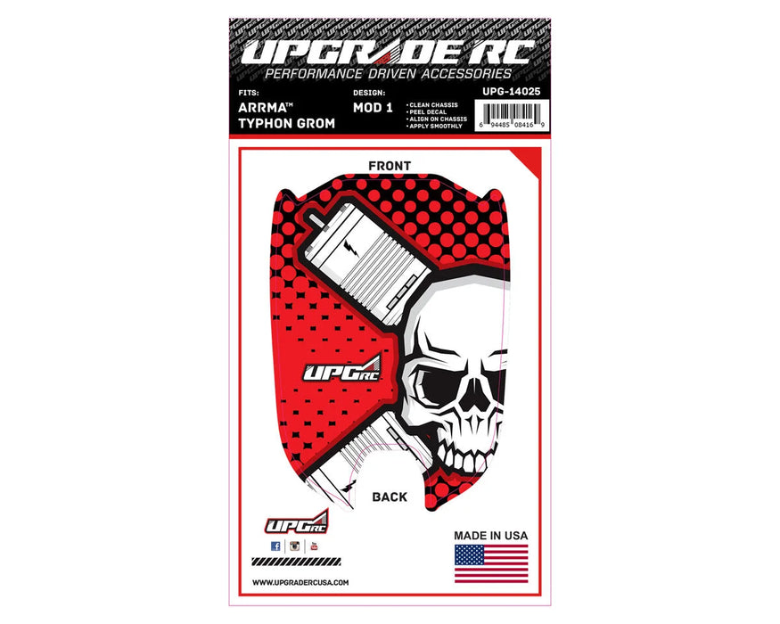 UpGrade RC 14025 Chassis Protector for Arrma® Typhon™ Grom (Mod 1)