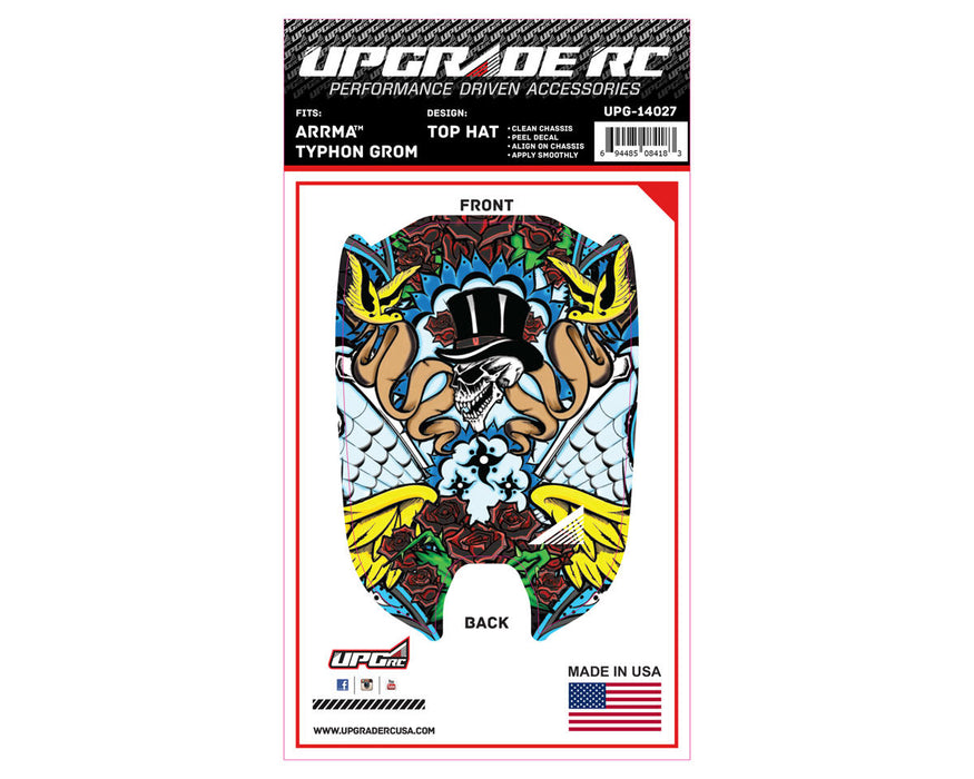 UpGrade RC 14027 Chassis Protector for Arrma® Typhon™ Grom (Top Hat)