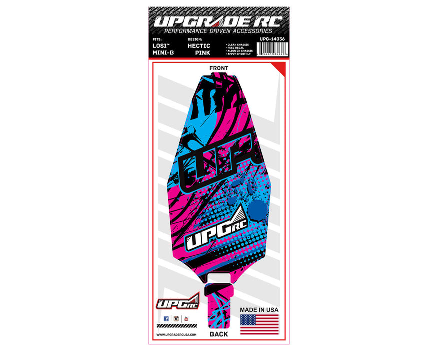 UpGrade RC 14036 Chassis Protector for Losi® Mini-B™ (Hectic Pink)