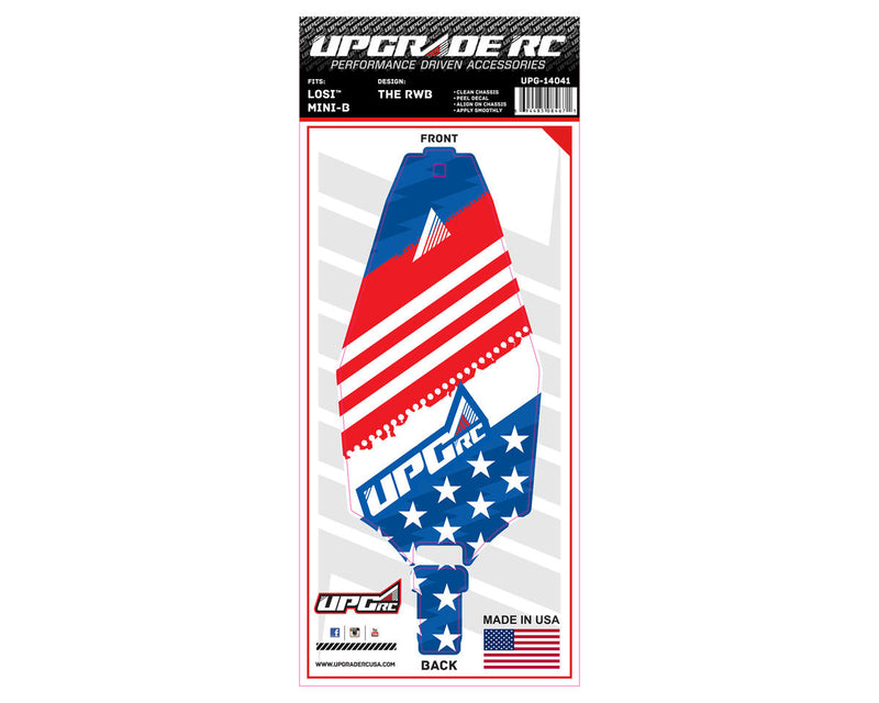 UpGrade RC 14041 Chassis Protector for Losi® Mini-B™ (The RWB)