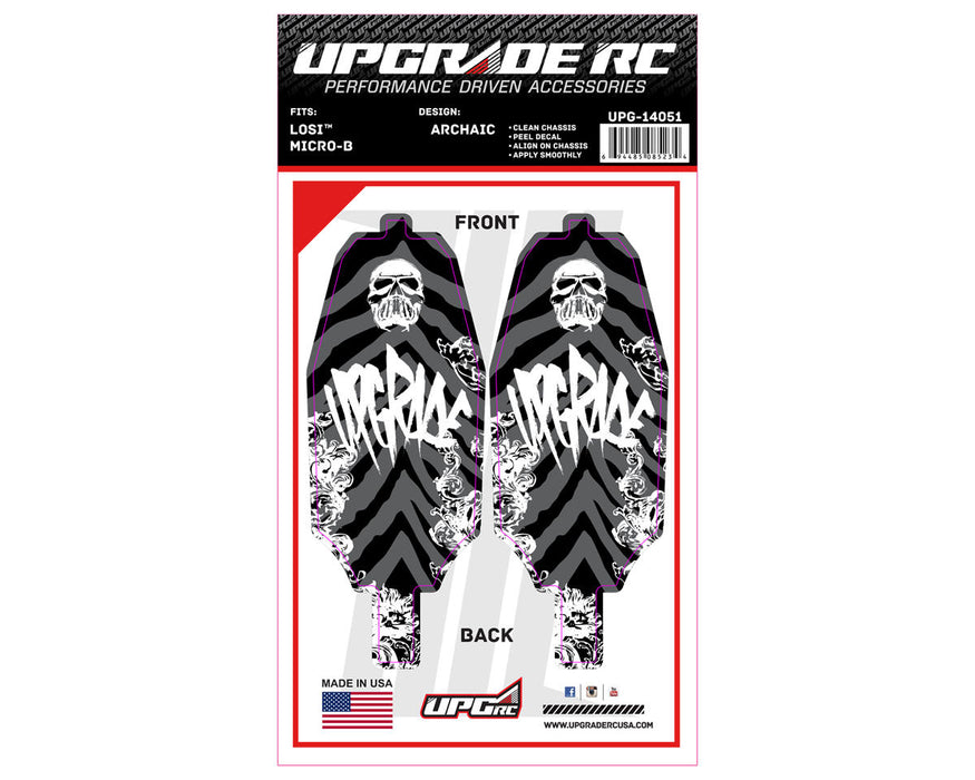 UpGrade RC 14051 Chassis Protector for Losi® Micro-B (Archaic) (2 Pack)
