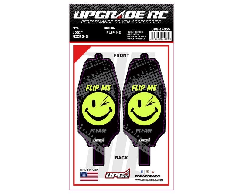 UpGrade RC 14055 Chassis Protector for Losi® Micro-B (Flip Me) (2 Pack)