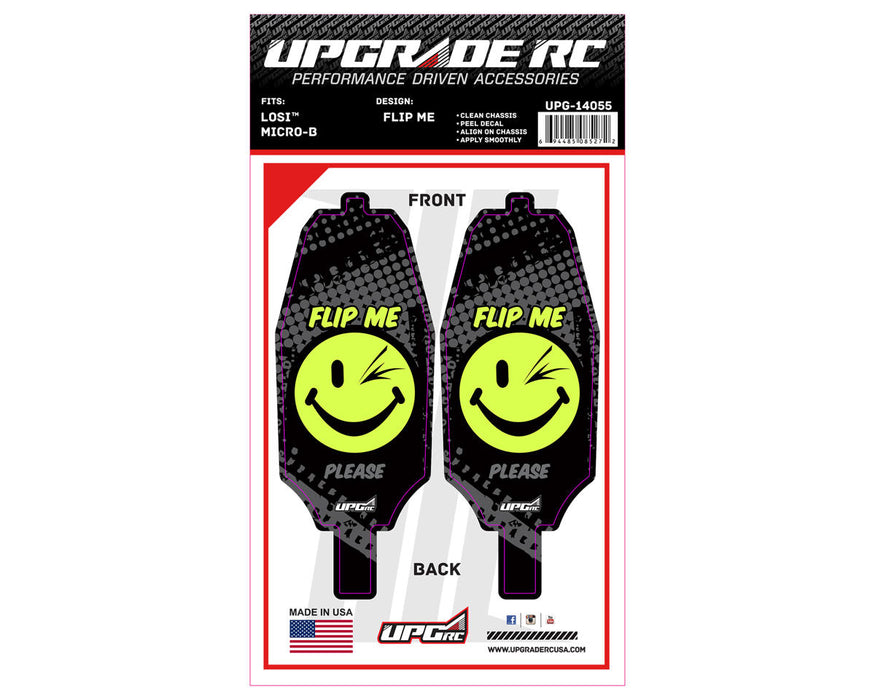UpGrade RC 14055 Chassis Protector for Losi® Micro-B (Flip Me) (2 Pack)