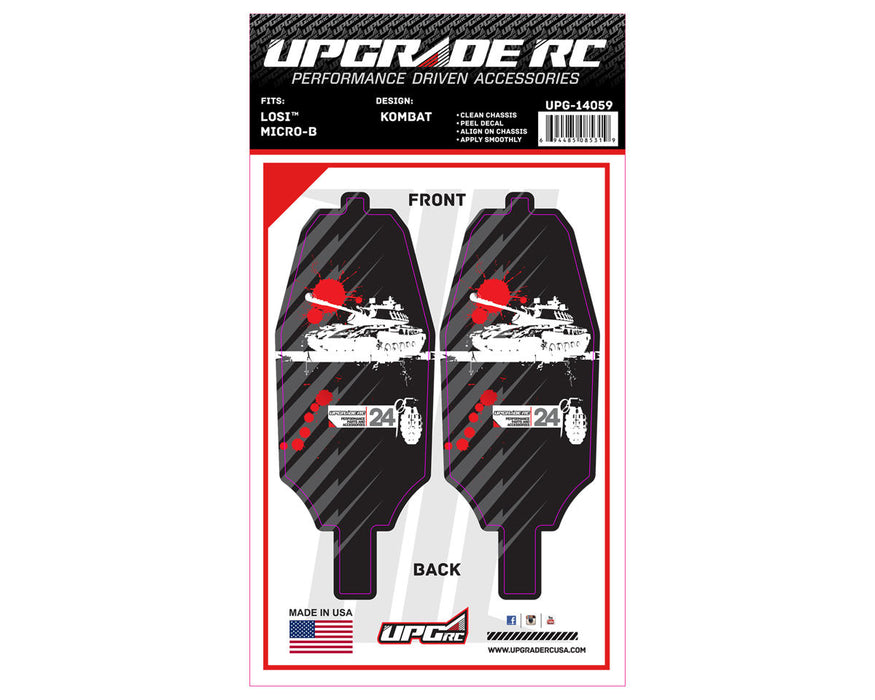 UpGrade RC 14059 Chassis Protector for Losi® Micro-B (Kombat) (2 Pack)