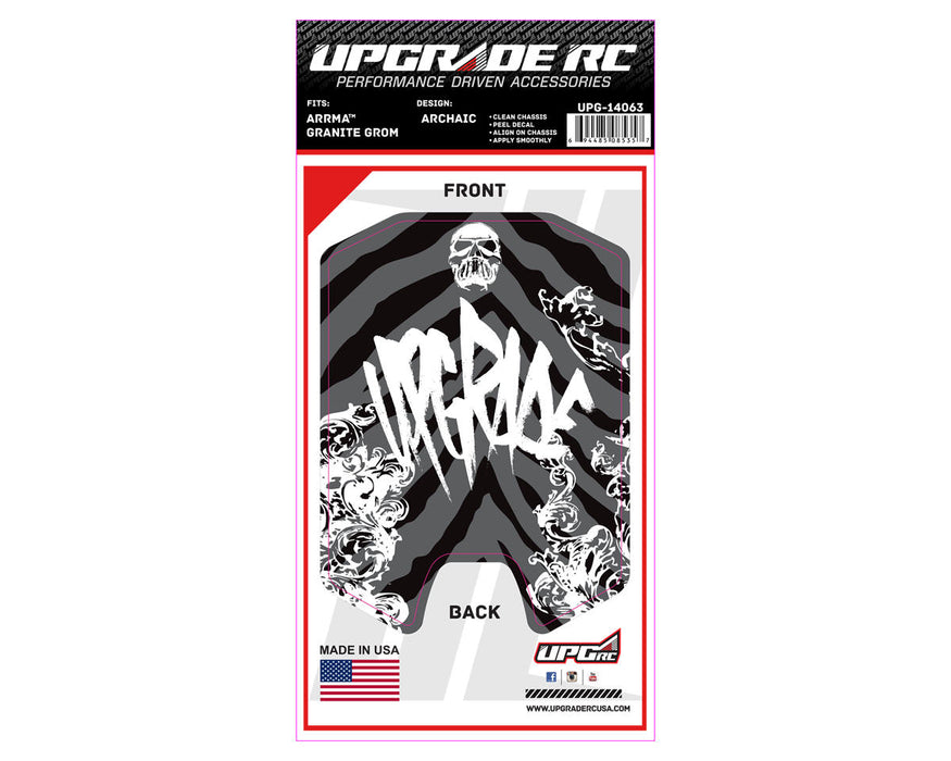 UpGrade RC 14063 Chassis Protector for Arrma® Granite™ Grom (Archaic)