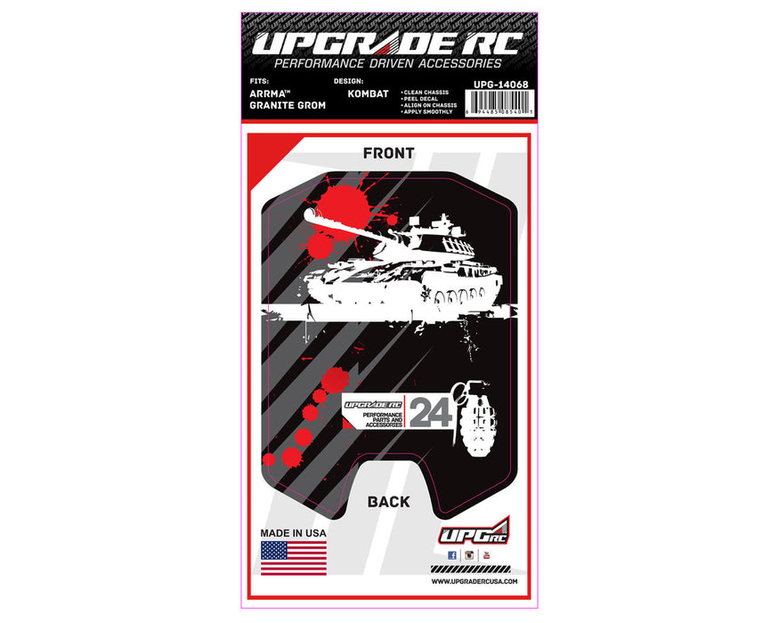 UpGrade RC 14068 Chassis Protector for Arrma® Granite™ Grom (Kombat)
