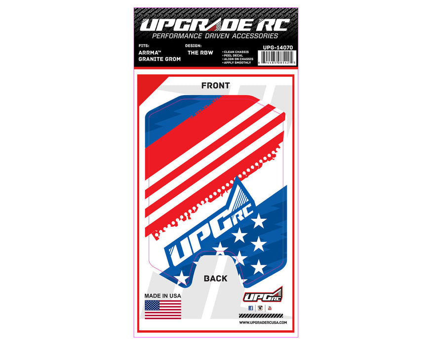 UpGrade RC 14070 Chassis Protector for Arrma® Granite™ Grom (The RBW)
