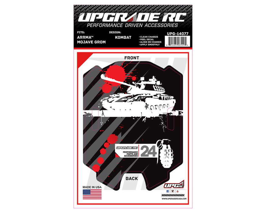 UpGrade RC 14077 Chassis Protector for Arrma® Mojave™ Grom (Kombat)