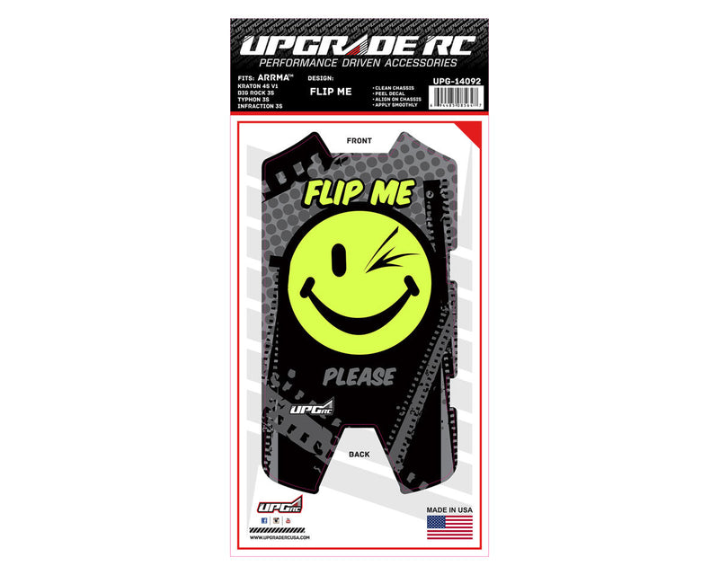 UpGrade RC 14092 Chassis Protector for Arrma® 3S (Flip Me)