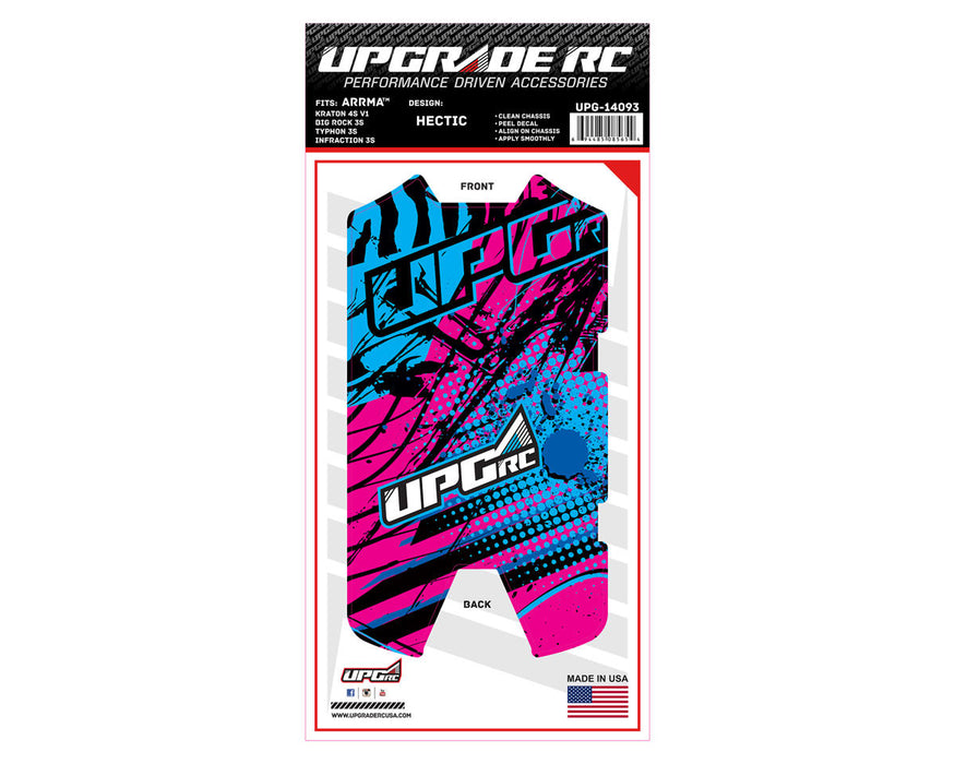 UpGrade RC 14093 Chassis Protector for Arrma® 3S (Hectic)
