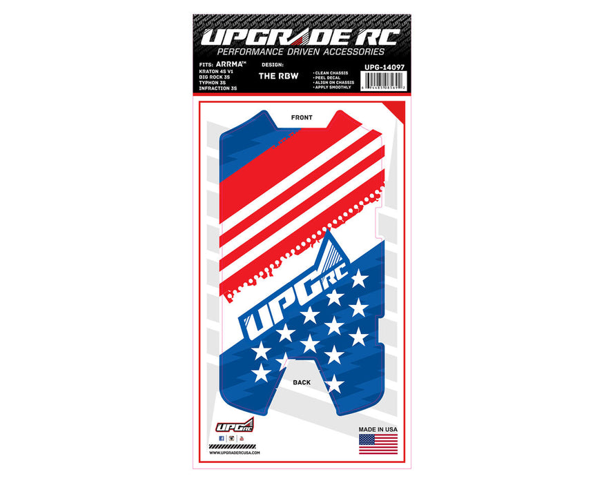 UpGrade RC 14097 Chassis Protector for Arrma® 3S (The RWB)