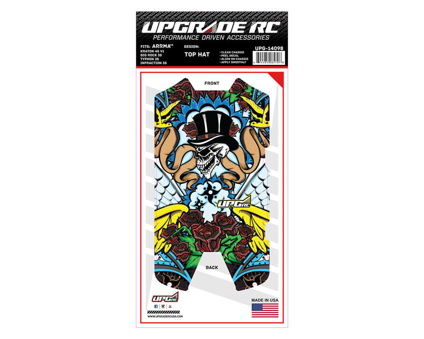 UpGrade RC 14098 Chassis Protector for Arrma® 3S (TopHat)