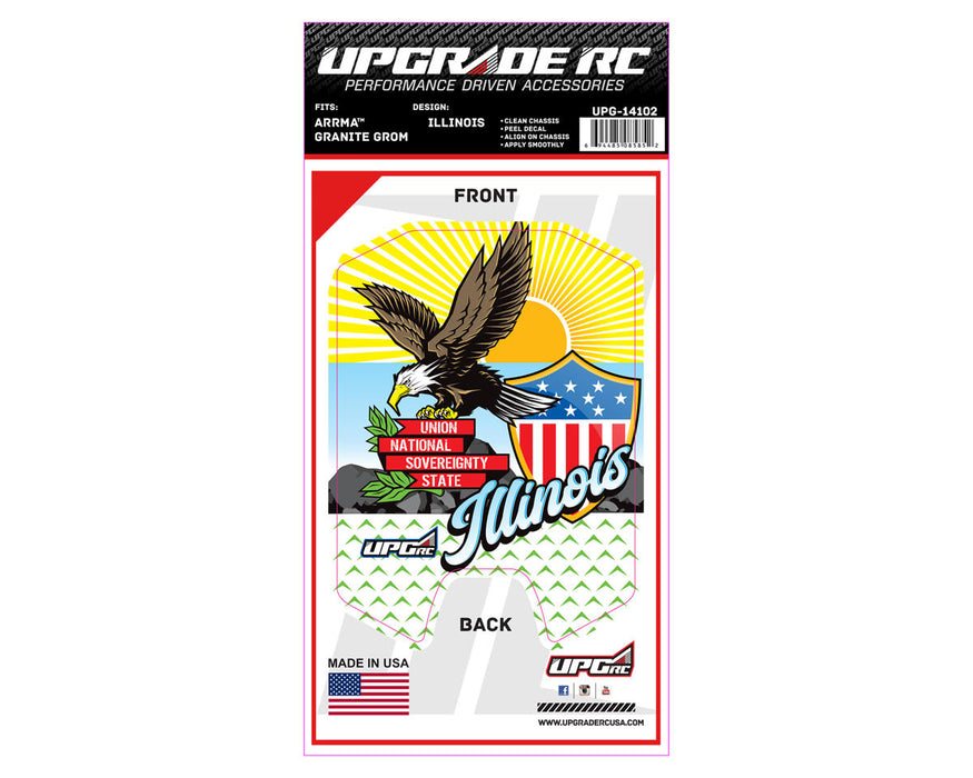 UpGrade RC 14102 Chassis Protector for Arrma® Granite™ Grom (Illinois)