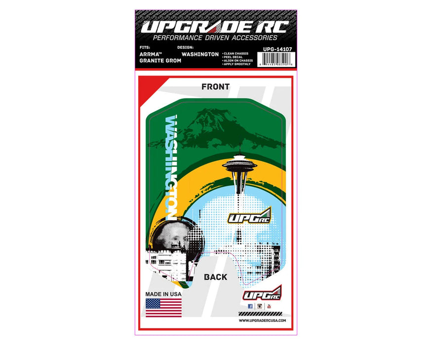 UpGrade RC 14107 Chassis Protector for Arrma® Granite™ Grom (Washington)