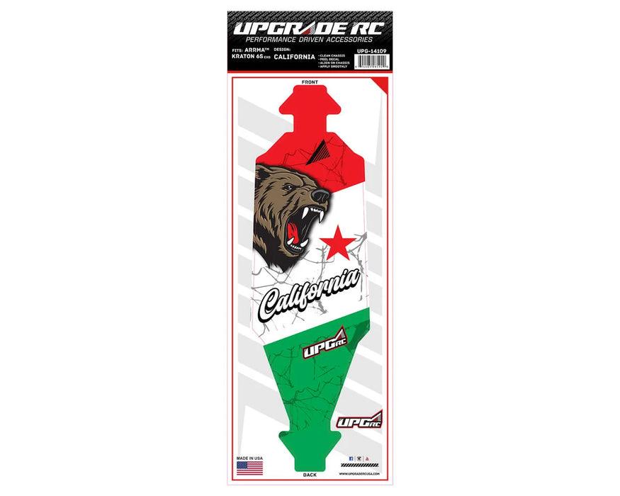 UpGrade RC 14109 Chassis Protector for Arrma® Kraton® 6S EXB (California)