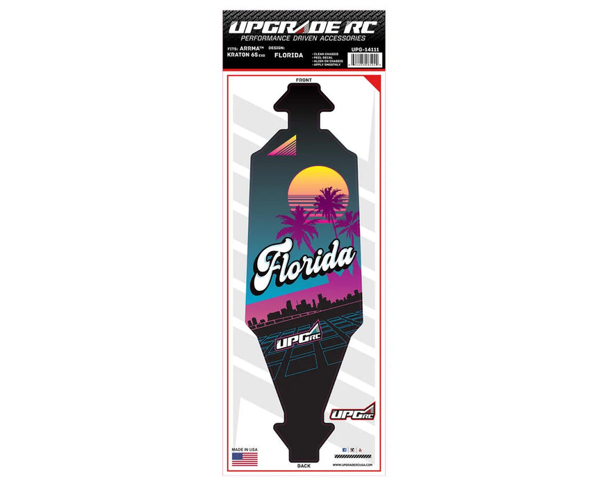 UpGrade RC 14111 Chassis Protector for Arrma® Kraton® 6S EXB (Florida)