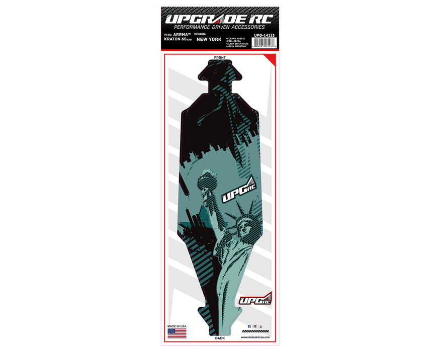 UpGrade RC 14113 Chassis Protector for Arrma® Kraton® 6S EXB (New York)
