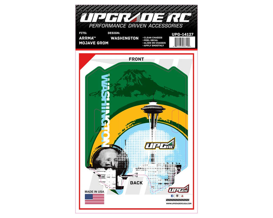 UpGrade RC 14127 Chassis Protector for Arrma® Mojave™ Grom (Washington)