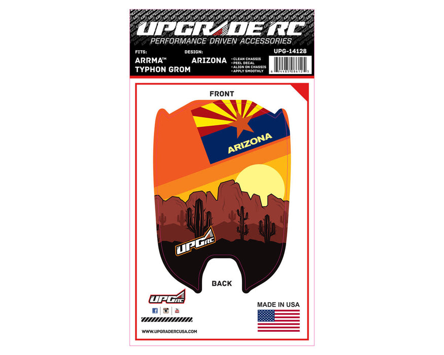 UpGrade RC 14128 Chassis Protector for Arrma® Typhon™ Grom (Arizona)
