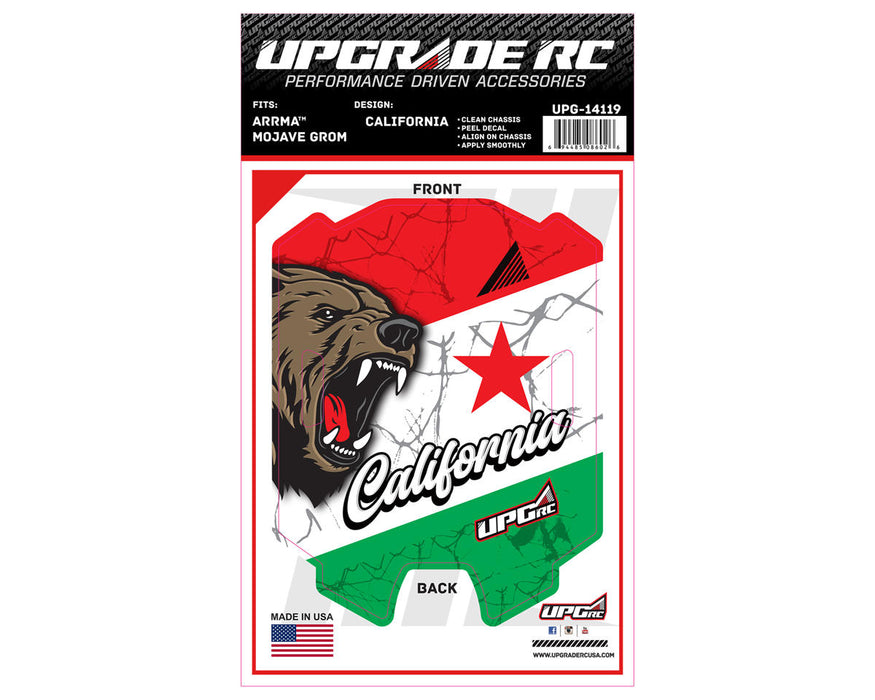 UpGrade RC 14129 Chassis Protector for Arrma® Typhon™ Grom (California)