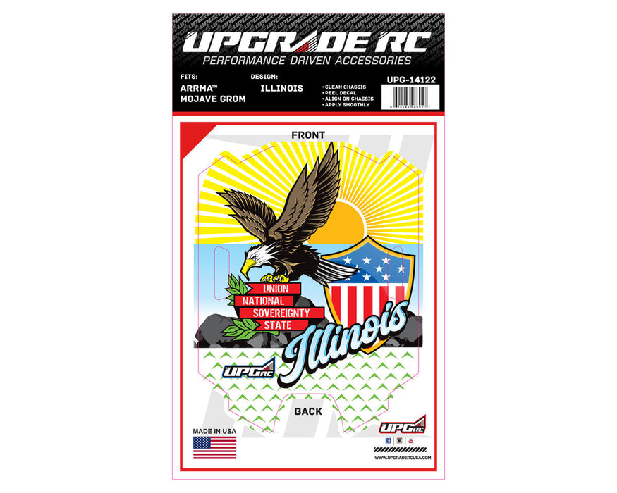 UpGrade RC 14132 Chassis Protector for Arrma® Typhon™ Grom (Illinois)