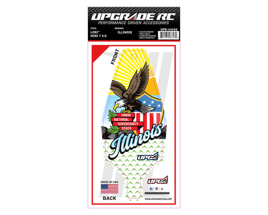 UpGrade RC 14142 Chassis Protector for Losi® Mini-T® 2.0 (Illinois)