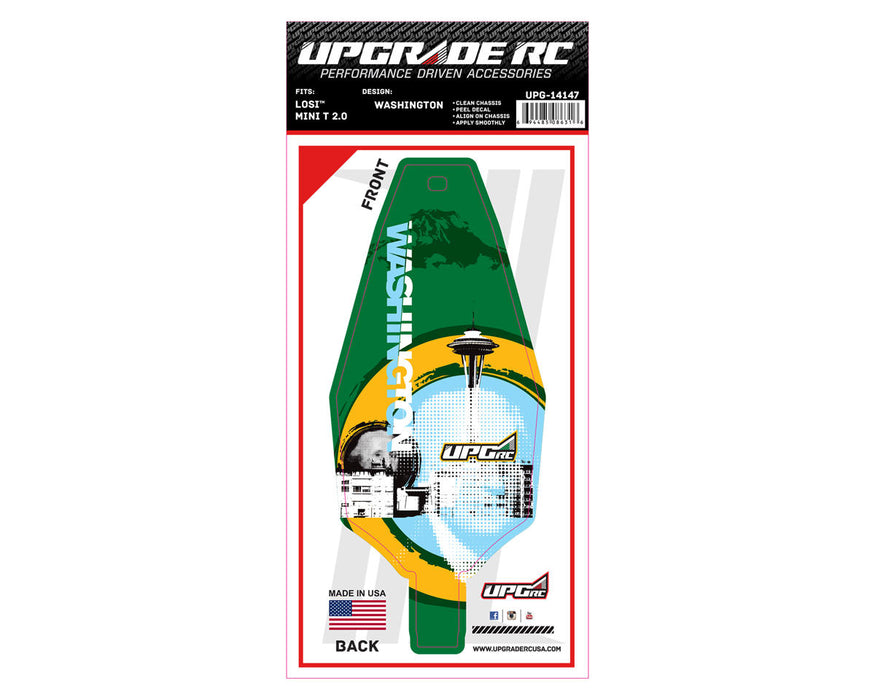 UpGrade RC 14147 Chassis Protector for Losi® Mini-T® 2.0 (Washington)