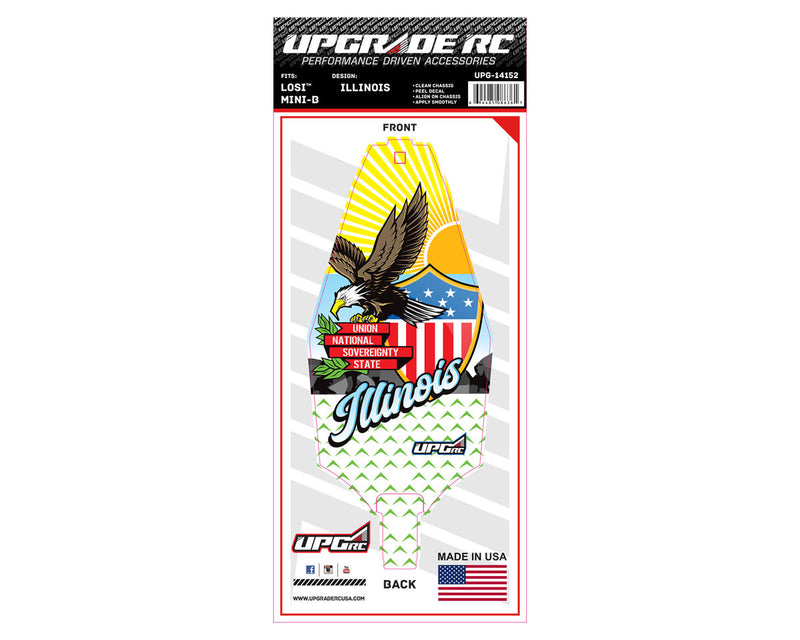 UpGrade RC 14152 Chassis Protector for Losi® Mini-B™ (Illinois)