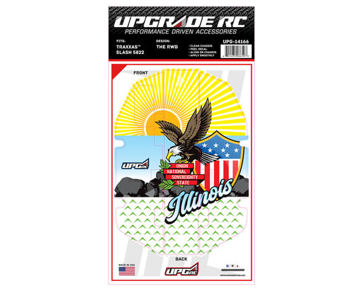 UpGrade RC 14166 Chassis Protector for Traxxas® Slash® 2WD (Illinois)