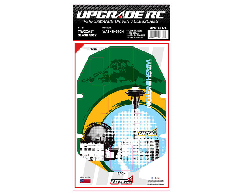 UpGrade RC 14176 Chassis Protector for Traxxas® Slash® 2WD (Washington)