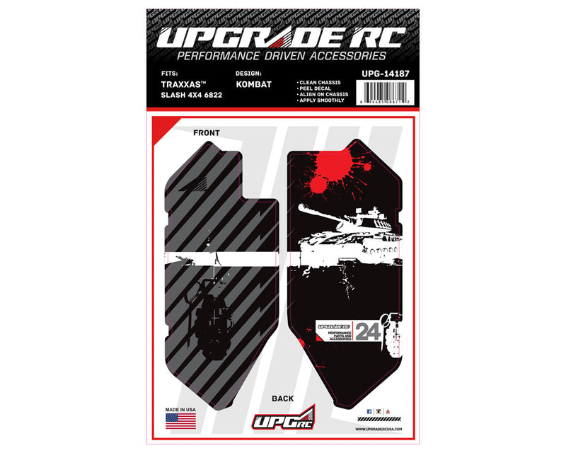 UpGrade RC 14187 Chassis Protector for Traxxas® Slash® 4x4 (Kombat)
