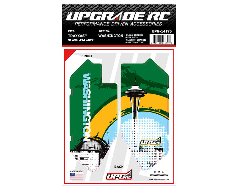 UpGrade RC 14195 Chassis Protector for Traxxas® Slash® 4x4 (Washington)