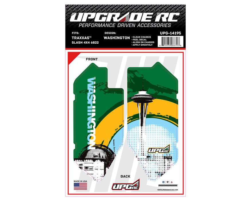 UpGrade RC 14195 Chassis Protector for Traxxas® Slash® 4x4 (Washington)