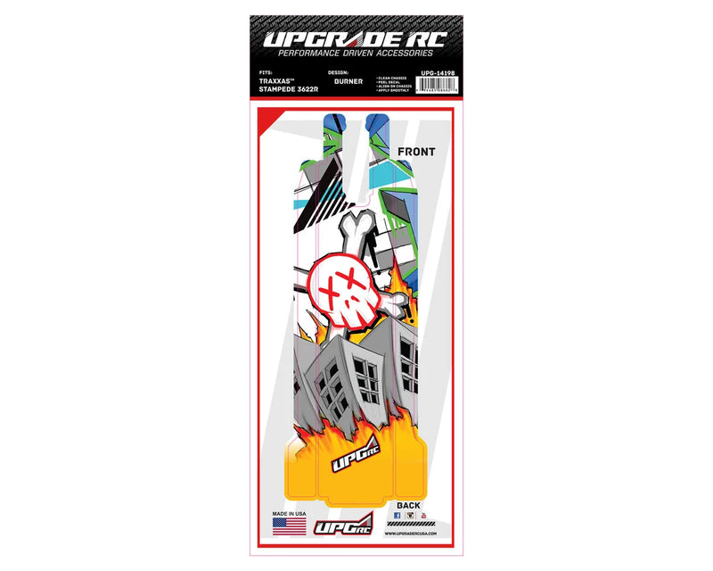 UpGrade RC 14198 Chassis Protector for Traxxas® Stampede® 2WD (Burner)