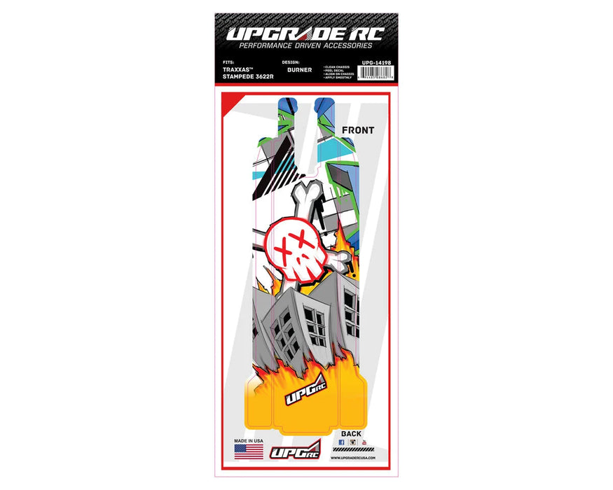 UpGrade RC 14198 Chassis Protector for Traxxas® Stampede® 2WD (Burner)
