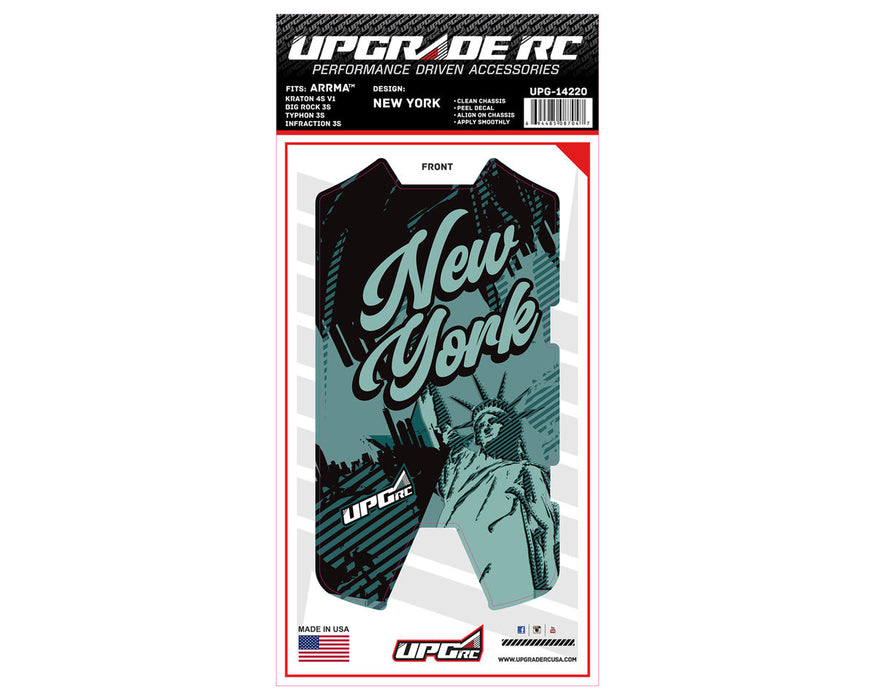 UpGrade RC 14220 Chassis Protector for Arrma® 3S (New York)