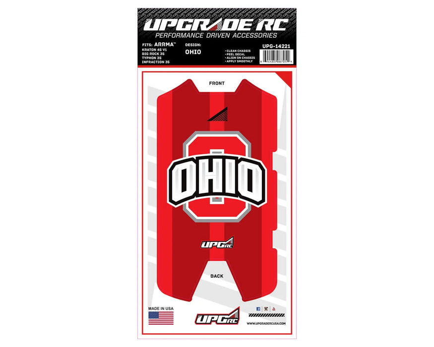 UpGrade RC 14221 Chassis Protector for Arrma® 3S (Ohio)