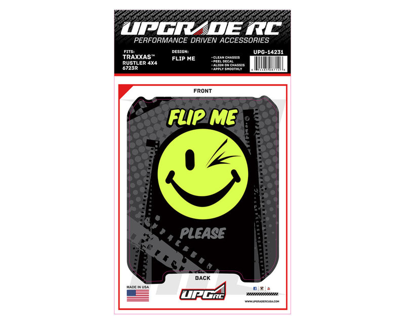 UpGrade RC 14231 Chassis Protector for Traxxas® Rustler® 4x4 (Flip Me)
