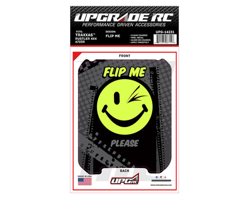 UpGrade RC 14231 Chassis Protector for Traxxas® Rustler® 4x4 (Flip Me)